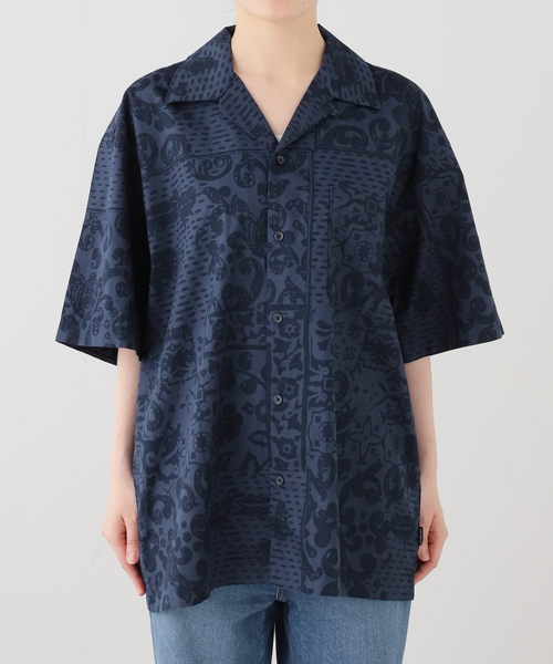 Carhartt WIP(カーハートダブリューアイピー)の「CARHARTT WIP VESTAGE SHIRT I036213:シャツ(シャツ/ブラウス・レディース・ブルー・MEDIUM)」の10枚目の写真