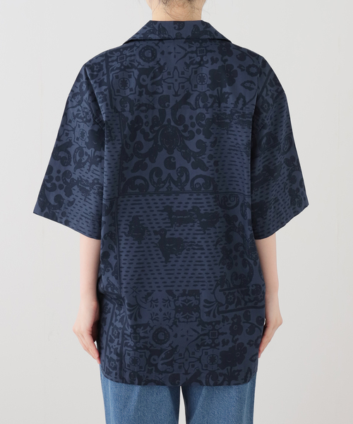 Carhartt WIP(カーハートダブリューアイピー)の「CARHARTT WIP VESTAGE SHIRT I036213:シャツ(シャツ/ブラウス・レディース・ブルー・MEDIUM)」の8枚目の写真