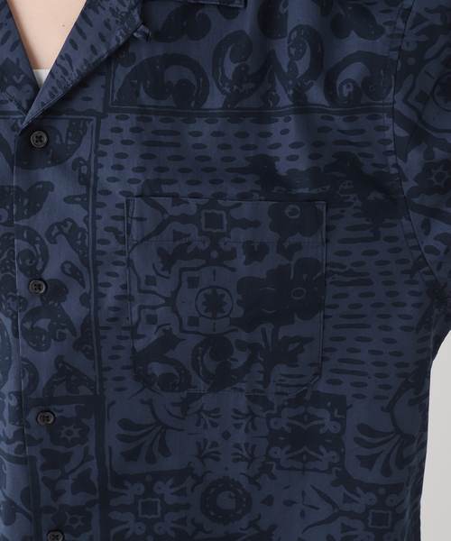 Carhartt WIP(カーハートダブリューアイピー)の「CARHARTT WIP VESTAGE SHIRT I036213:シャツ(シャツ/ブラウス・レディース・ブルー・MEDIUM)」の6枚目の写真