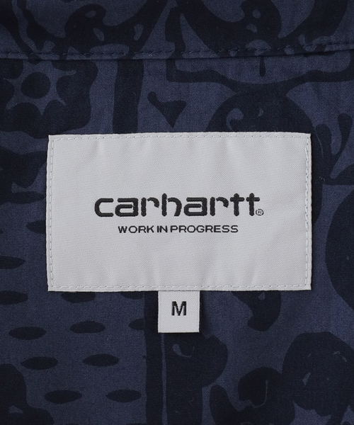 Carhartt WIP(カーハートダブリューアイピー)の「CARHARTT WIP VESTAGE SHIRT I036213:シャツ(シャツ/ブラウス・レディース・ブルー・MEDIUM)」の4枚目の写真