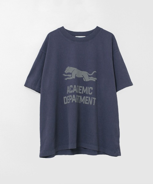 RNA-N(アールエヌエーエヌ)の「M2696 ユーズドライクカレッジT(Tシャツ/カットソー・レディース・グレー/レッド/ネイビー・FREE)」の1枚目の写真