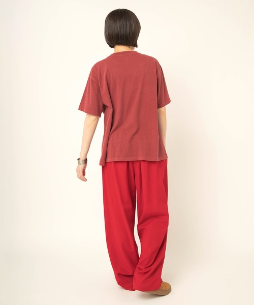 RNA-N(アールエヌエーエヌ)の「M2696 ユーズドライクカレッジT(Tシャツ/カットソー・レディース・グレー/レッド/ネイビー・FREE)」の20枚目の写真