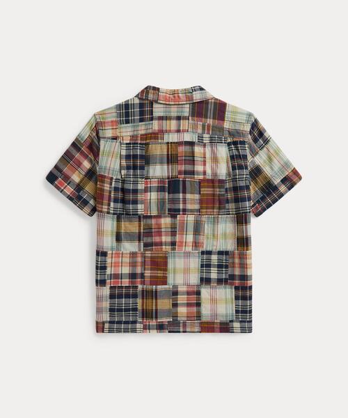 パッチワーク マドラス キャンプ シャツ（シャツ/ブラウス）｜POLO