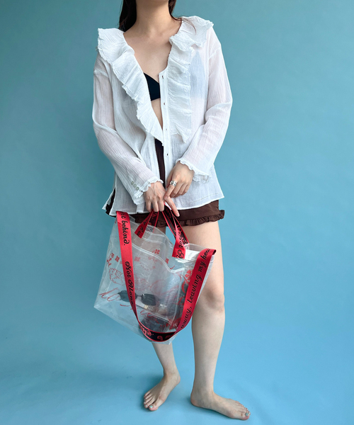 EDIT. FOR LULU（エディットフォールル）の「SKIN×LULU closetomeBAG（トートバッグ・レディース・Red・FREE）」の11枚目の写真