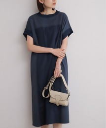 NOMBRE IMPAIR | TCカットコンビ　リブ付キバンザイワンピース(ワンピース)