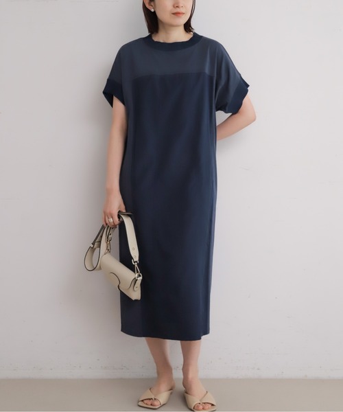 予約】TCカットコンビ リブ付キバンザイワンピース | NOMBRE IMPAIR