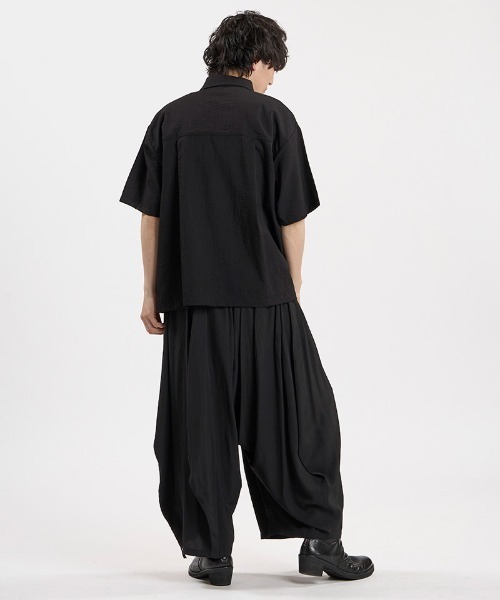 NO ID.(ノーアイディ)の「mhs2665-リネンタッチピンタックSH シャツ(458006-089S)(シャツ/ブラウス・メンズ・ホワイト/ブラック/グレー・2/1)」の20枚目の写真