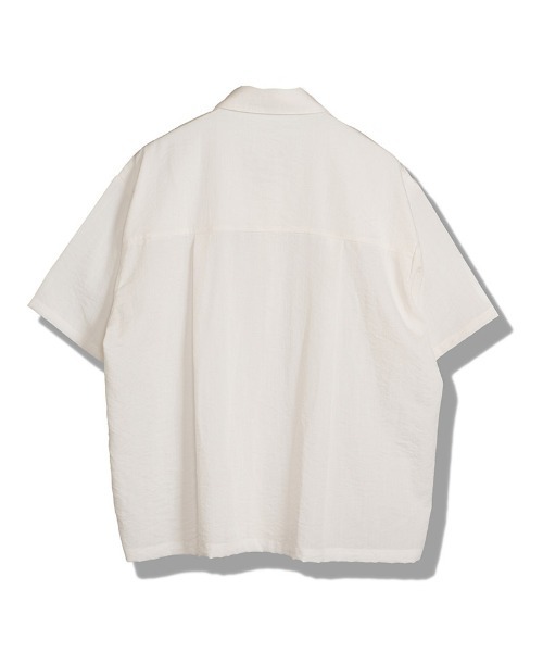 NO ID.(ノーアイディ)の「mhs2665-リネンタッチピンタックSH シャツ(458006-089S)(シャツ/ブラウス・メンズ・ホワイト/ブラック/グレー・2/1)」の16枚目の写真