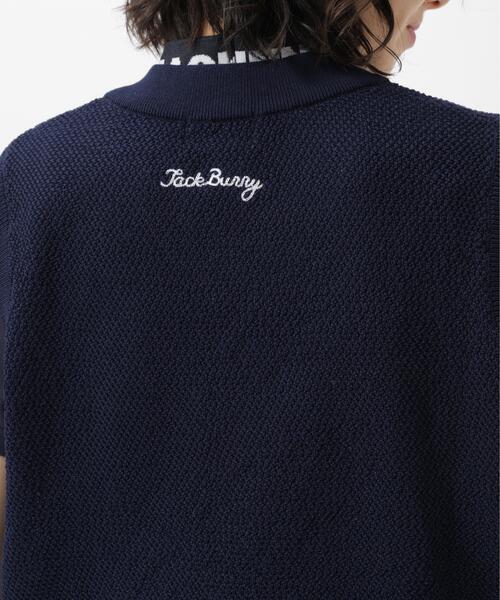 Jack Bunny!!(ジャックバニー)の「【Jack Bunny!!】カノコ編みPEVネックニットベストプルオーバー(ベスト・レディース・ネイビー/グリーン・LARGE/SMALL)」の17枚目の写真