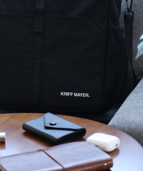 KRIFF MAYER(クリフメイヤー)の「KRIFF MAYER 撥水加工 2WAY ショルダーバッグ トートバッグ 男女兼用(トートバッグ・メンズ・ブラック/ブラウン・FREE)」の3枚目の写真