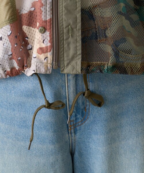 etsinta(エシンタ)の「【etsinta】メッシュZIPシャツ(シャツ/ブラウス・レディース・カーキ/ブラウン・ONE SIZE)」の19枚目の写真
