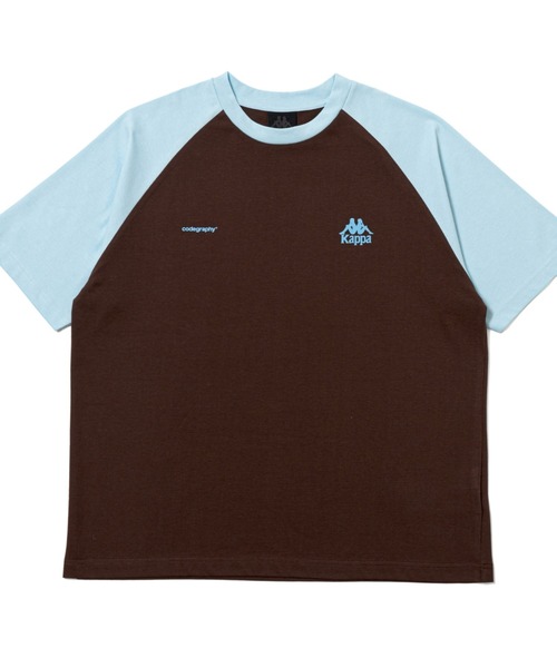 Kappa(カッパ)の「codegraphy KAPPA Raglan Tee(Tシャツ/カットソー・メンズ・Cream/ブラウン/グレー・S/F)」の3枚目の写真