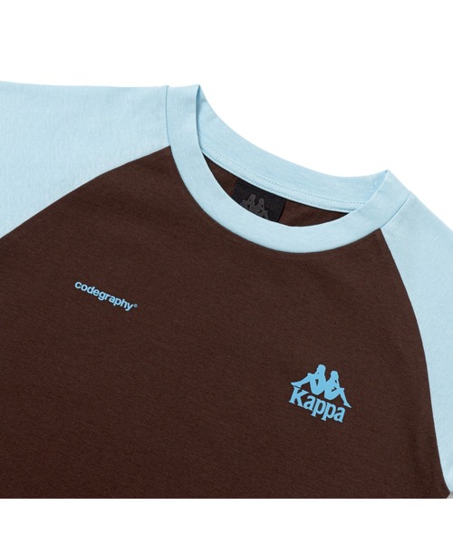 Kappa(カッパ)の「codegraphy KAPPA Raglan Tee(Tシャツ/カットソー・メンズ・Cream/ブラウン/グレー・S/F)」の18枚目の写真
