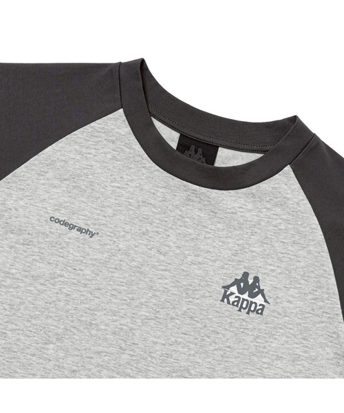 Kappa(カッパ)の「codegraphy KAPPA Raglan Tee(Tシャツ/カットソー・メンズ・Cream/ブラウン/グレー・S/F)」の15枚目の写真