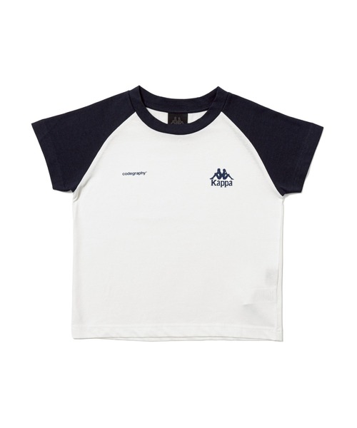 Kappa(カッパ)の「codegraphy KAPPA Raglan Tee(Tシャツ/カットソー・メンズ・Cream/ブラウン/グレー・S/F)」の11枚目の写真