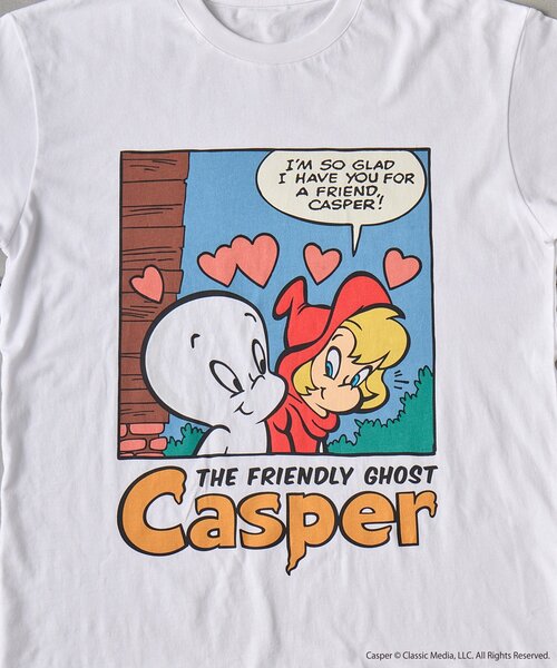 BIRTHDAY BAR(バースデイバー)の「BIRTHDAY BAR/Casper/Tシャツ(Tシャツ/カットソー・レディース・ホワイト・X-LARGE/MEDIUM)」の4枚目の写真