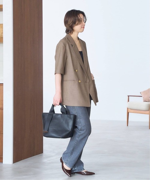 LE TALON（ルタロン）の「《追加 / 大容量&500mlペットボトル収納◎》LE TALON BELT M トート（トートバッグ・レディース・ブラック/アイボリー・FREE）」の5枚目の写真