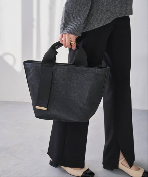 LE TALON（ルタロン）の「《追加 / 大容量&500mlペットボトル収納◎》LE TALON BELT M トート（トートバッグ・レディース・ブラック/アイボリー・FREE）」の13枚目の写真
