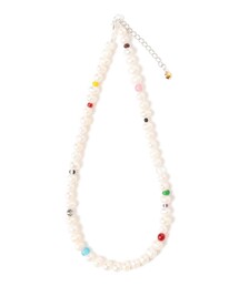 ROSETTA PRAYER / PEARL BEADS NECKLACE