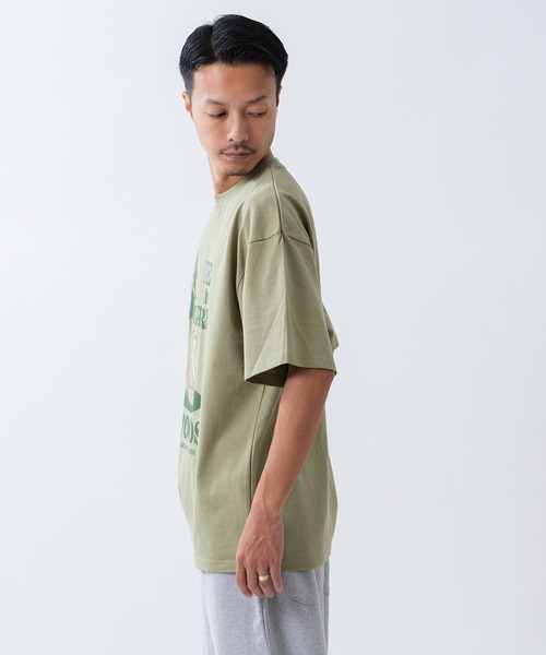 Woods(ウッズ)の「【WOODS】別注 プリント 半袖Tシャツ(Tシャツ/カットソー・メンズ・ブルー系/ホワイト/ブラック/ホワイト系1/ホワイト系/カーキ/ベージュ系1/ブラック系1/ブラック系・SMALL/MEDIUM/LARGE/X-LARGE)」の20枚目の写真