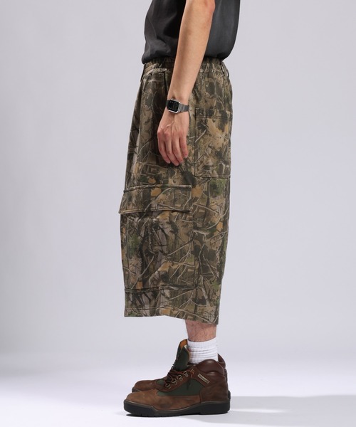 RAGEBLUE(レイジブルー)の「CAMOUFLAGE SWEAT CARGO HALF PANTS/カモフラカーゴスウェットハーフパンツ(スウェットパンツ・メンズ・ブラウン系その他・FREE)」の8枚目の写真
