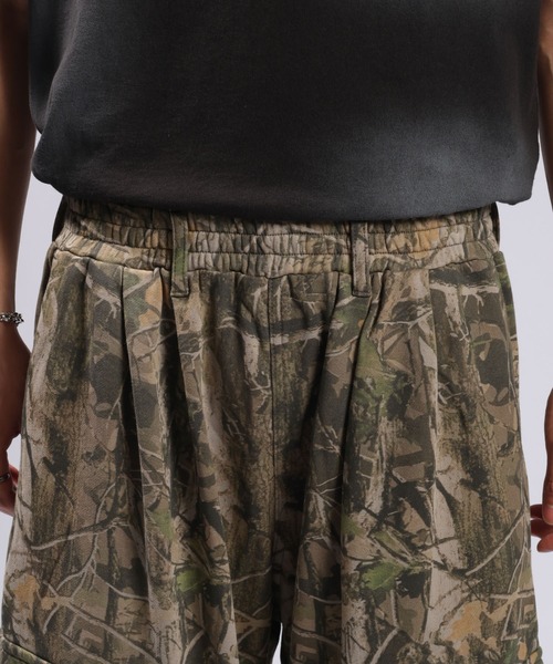 RAGEBLUE(レイジブルー)の「CAMOUFLAGE SWEAT CARGO HALF PANTS/カモフラカーゴスウェットハーフパンツ(スウェットパンツ・メンズ・ブラウン系その他・FREE)」の12枚目の写真