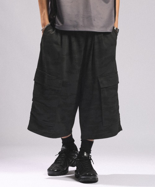 RAGEBLUE(レイジブルー)の「CAMOUFLAGE SWEAT CARGO HALF PANTS/カモフラカーゴスウェットハーフパンツ(スウェットパンツ・メンズ・ブラウン系その他・FREE)」の22枚目の写真