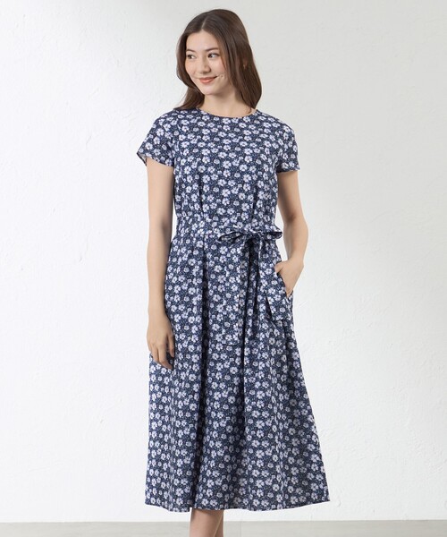 LIBERTY】May Morris サックワンピース（ワンピース）｜AMACA（アマカ