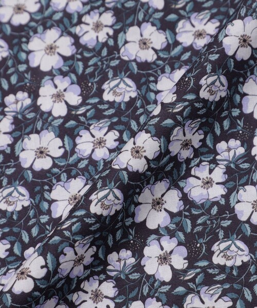 amaca(アマカ)の「【LIBERTY】May Morris サックワンピース(ワンピース・レディース・ダークネイビー/オフホワイト・38/40)」の14枚目の写真