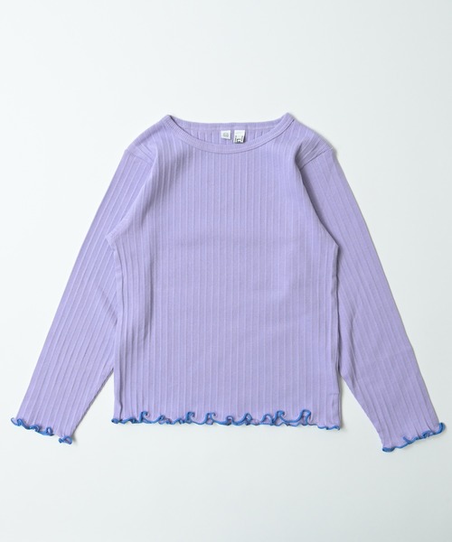 Life Support Products(ライフサポートプロダクツ)の「無地リブロンT(Tシャツ/カットソー・キッズ・グレー/オレンジ/ライトピンク/ピンク/ホワイト系その他/ラベンダー/ミント/ブラウン/ベージュ/チャコール・80/110/120/90/130/100)」の8枚目の写真