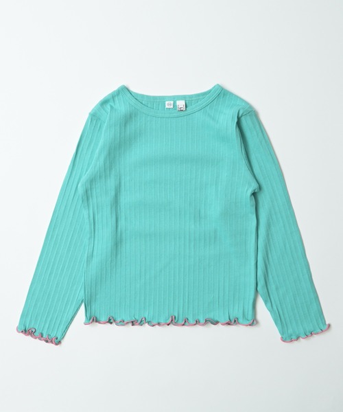 Life Support Products(ライフサポートプロダクツ)の「無地リブロンT(Tシャツ/カットソー・キッズ・グレー/オレンジ/ライトピンク/ピンク/ホワイト系その他/ラベンダー/ミント/ブラウン/ベージュ/チャコール・80/110/120/90/130/100)」の17枚目の写真