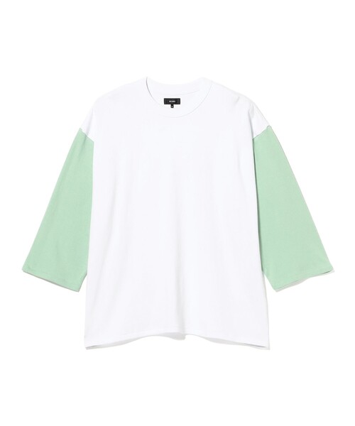 BEAMS（ビームス）の「ベースボール 9/10 Tシャツ（Tシャツ/カットソー・メンズ・グレー/ブラック/ホワイト・L/M/XL/S）」の2枚目の写真