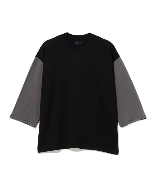 BEAMS（ビームス）の「ベースボール 9/10 Tシャツ（Tシャツ/カットソー・メンズ・グレー/ブラック/ホワイト・L/M/XL/S）」の3枚目の写真