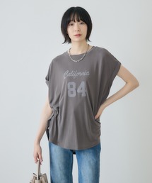 ROSIEE ソフト風合いフロッキーTシャツ