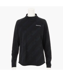 BRIEFING | 【BRIEFING GOLF／ブリーフィングゴルフ】WS SHADOW LOGO JQ LS HIGHNECK RF(Tシャツ/カットソー)