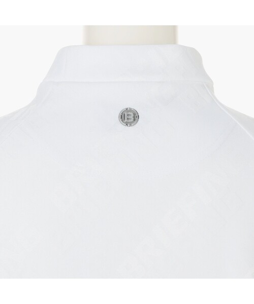 BRIEFING（ブリーフィング）の「【BRIEFING GOLF／ブリーフィングゴルフ】WS SHADOW LOGO JQ LS HIGHNECK RF（Tシャツ/カットソー・レディース・ブラック・S/M）」の3枚目の写真