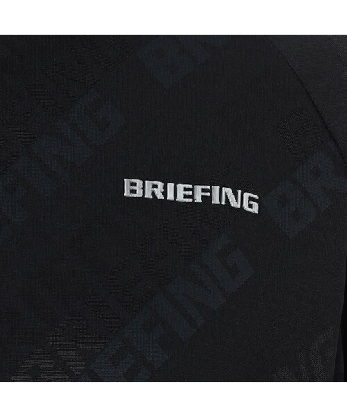 BRIEFING（ブリーフィング）の「【BRIEFING GOLF／ブリーフィングゴルフ】WS SHADOW LOGO JQ LS HIGHNECK RF（Tシャツ/カットソー・レディース・ブラック・S/M）」の13枚目の写真