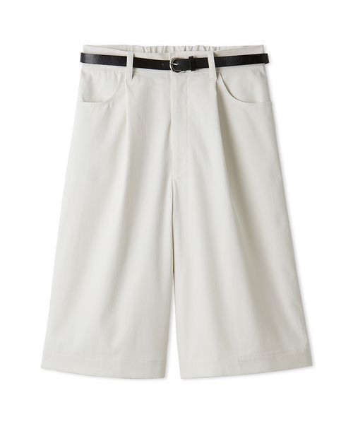 emmi（エミ）の「eco ベルトセットバミューダパンツ（その他パンツ・レディース・ブラック/ホワイト・0/1）」の3枚目の写真