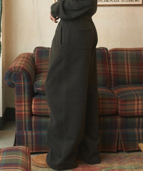 BENUA(ベヌア)の「ピグメントスウェットパンツ - Pigment sweat pants -(スウェットパンツ・レディース・ダークグレー/カーキ/ネイビー・MEDIUM/LARGE)」の10枚目の写真