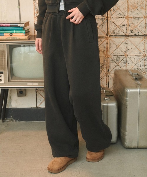 BENUA(ベヌア)の「ピグメントスウェットパンツ - Pigment sweat pants -(スウェットパンツ・レディース・ダークグレー/カーキ/ネイビー・MEDIUM/LARGE)」の18枚目の写真