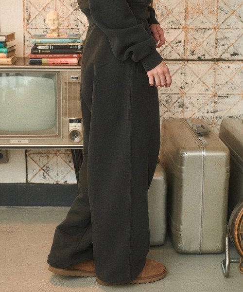 BENUA(ベヌア)の「ピグメントスウェットパンツ - Pigment sweat pants -(スウェットパンツ・レディース・ダークグレー/カーキ/ネイビー・MEDIUM/LARGE)」の21枚目の写真