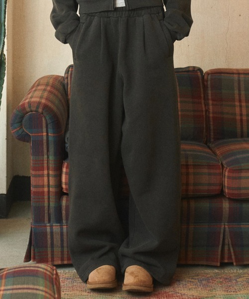 BENUA(ベヌア)の「ピグメントスウェットパンツ - Pigment sweat pants -(スウェットパンツ・レディース・ダークグレー/カーキ/ネイビー・MEDIUM/LARGE)」の22枚目の写真