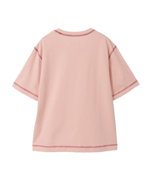 PINK HOUSE(ピンクハウス)の「配色ロゴプリントカットソー(Tシャツ/カットソー・レディース・ブラック/ブルー/ピンク・MEDIUM/LARGE)」の6枚目の写真