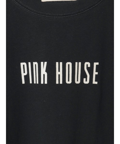 PINK HOUSE(ピンクハウス)の「配色ロゴプリントカットソー(Tシャツ/カットソー・レディース・ブラック/ブルー/ピンク・MEDIUM/LARGE)」の4枚目の写真