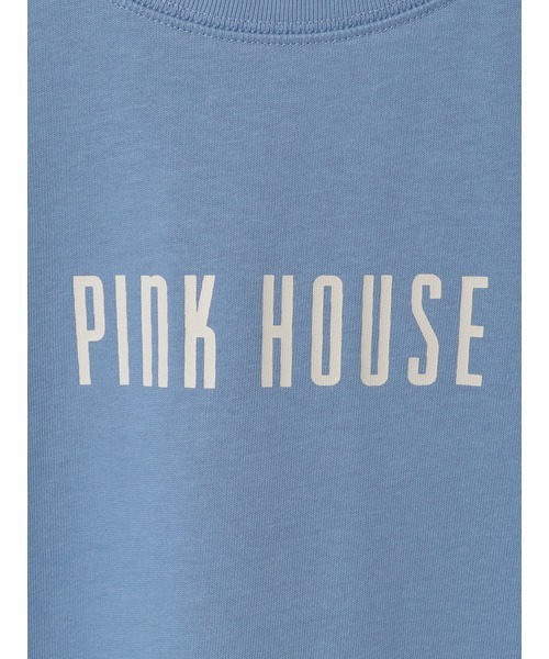PINK HOUSE(ピンクハウス)の「配色ロゴプリントカットソー(Tシャツ/カットソー・レディース・ブラック/ブルー/ピンク・MEDIUM/LARGE)」の5枚目の写真