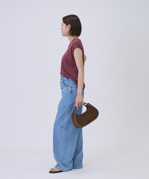 Healthy denim（ヘルシーデニム）の「【Healthy DENIM/ヘルシーデニム】 Beets / ビーツ　デニムパンツ　カーヴィーパンツ（デニムパンツ・レディース・サックスブルー・34/36/38/32）」の7枚目の写真