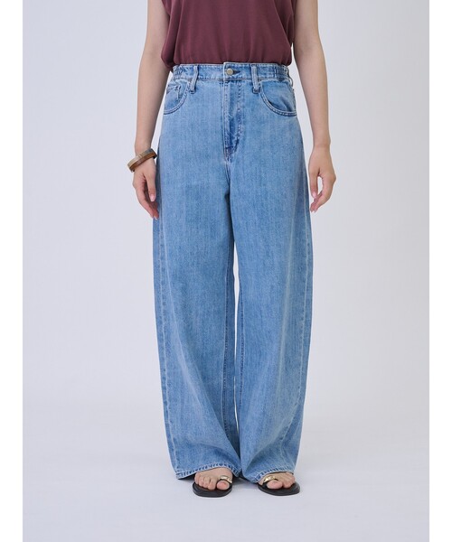 Healthy denim（ヘルシーデニム）の「【Healthy DENIM/ヘルシーデニム】 Beets / ビーツ　デニムパンツ　カーヴィーパンツ（デニムパンツ・レディース・サックスブルー・34/36/38/32）」の12枚目の写真