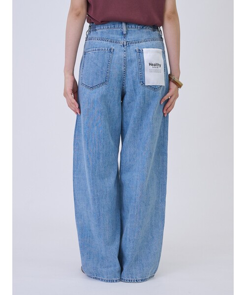 Healthy denim（ヘルシーデニム）の「【Healthy DENIM/ヘルシーデニム】 Beets / ビーツ　デニムパンツ　カーヴィーパンツ（デニムパンツ・レディース・サックスブルー・34/36/38/32）」の14枚目の写真