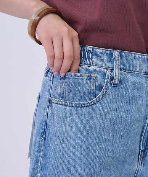 Healthy denim（ヘルシーデニム）の「【Healthy DENIM/ヘルシーデニム】 Beets / ビーツ　デニムパンツ　カーヴィーパンツ（デニムパンツ・レディース・サックスブルー・34/36/38/32）」の17枚目の写真