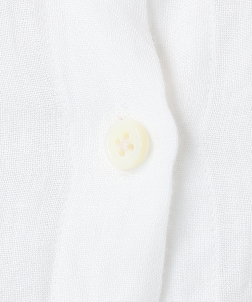 Deuxieme Classe（ドゥーズィエムクラス）の「*New Linen ワイドシャツ（シャツ/ブラウス・レディース・ホワイト・FREE）」の2枚目の写真